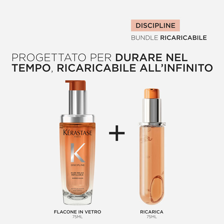Kérastase Discipline Oléo-Relax 75 ml Ricarica - Olio per capelli