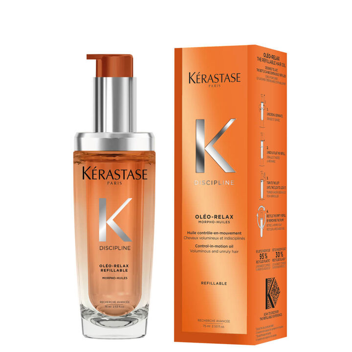 Kérastase Discipline Oléo-Relax 75 ml Ricarica - Olio per capelli