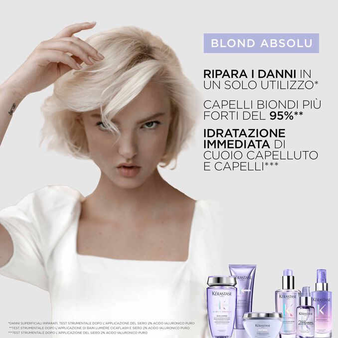 Kérastase Blond Absolu 2% Pure Hyaluronic Acid Sérum 50 ml - Siero
