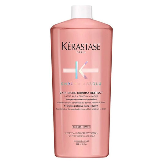 Kérastase Chroma Absolu Bain Chroma Respect Riche 1000 ml - Shampoo
