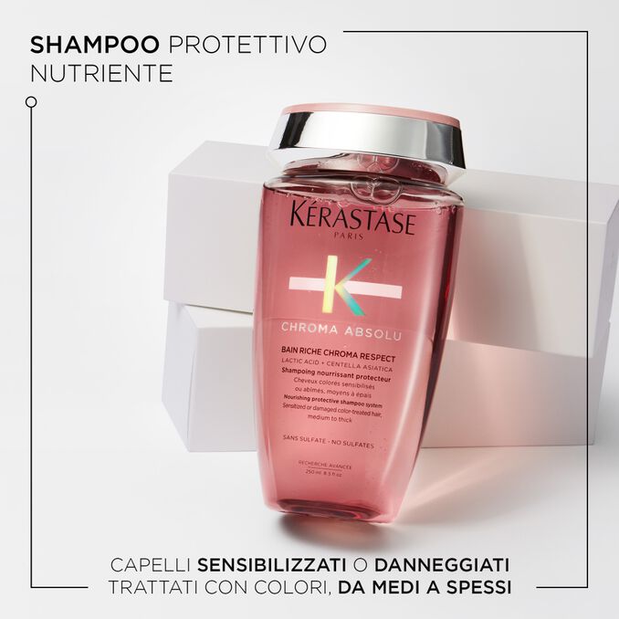 Kérastase Chroma Absolu Bain Chroma Respect Riche 500 ml - Shampoo