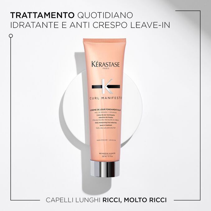 Kérastase Curl Manifesto Crème De Jour Fondamentale 150 ml - Crema per capelli