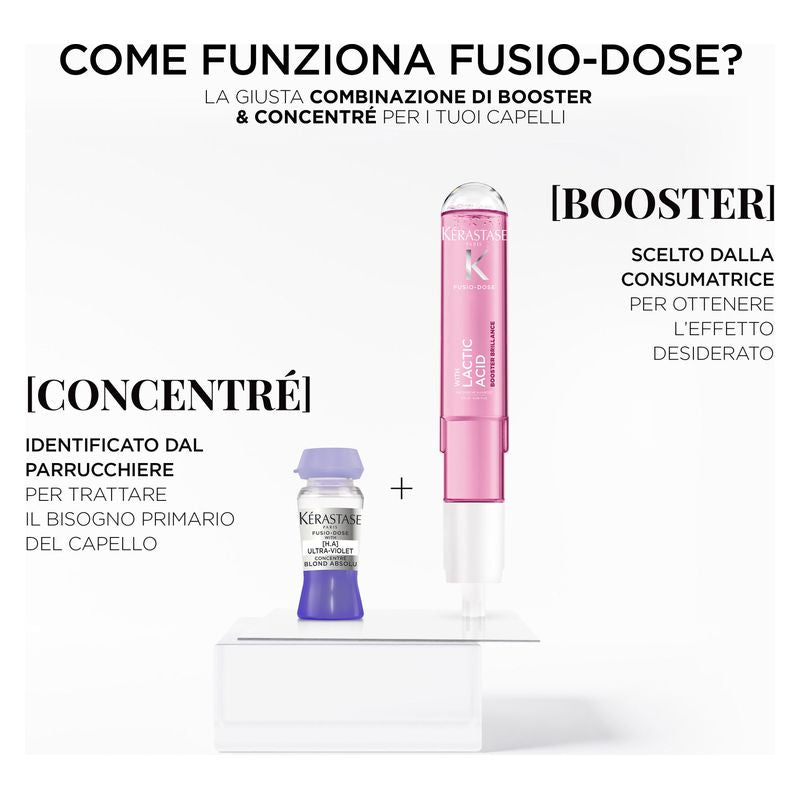 Kérastase Fusio Dose Brillance Booster Whit Lactic Acid 120 ml - Trattamento