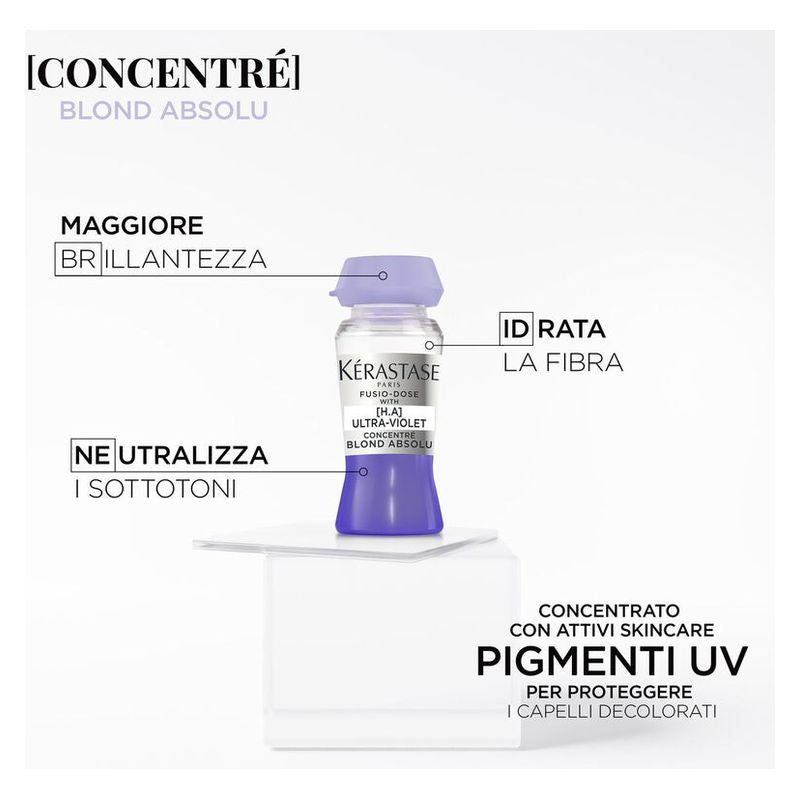 Kérastase Fusio Dose Concentré H.A Ultra-Violet 10x12 ml - Trattamento