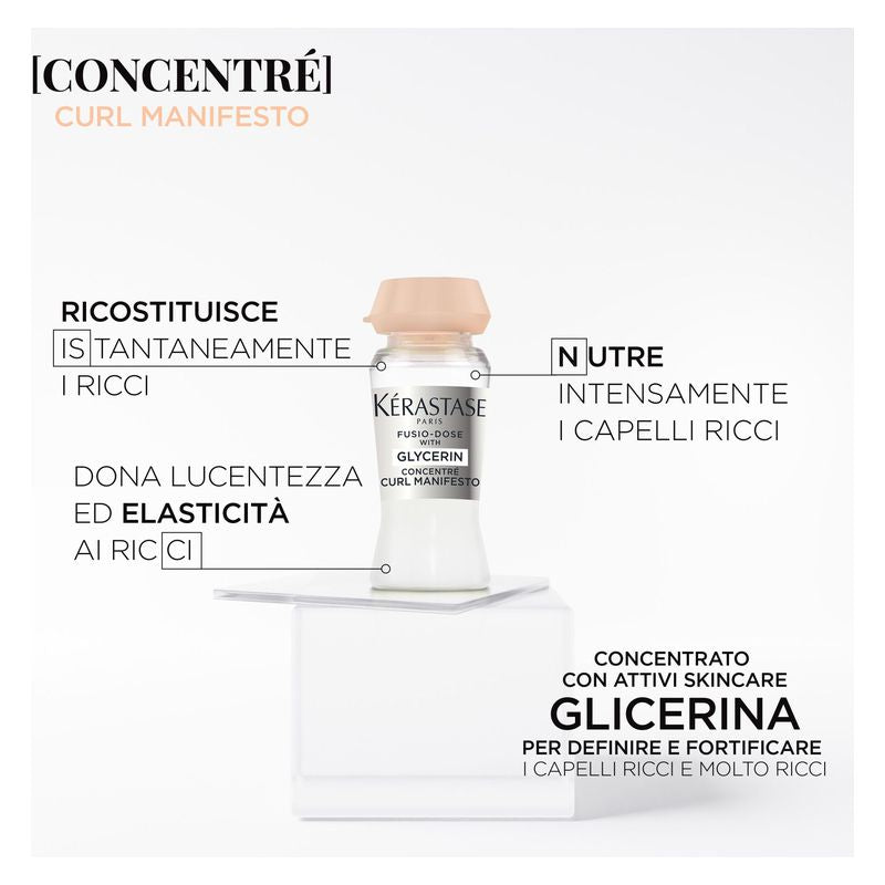 Kérastase Fusio Dose Curl Manifesto Concentré With Glycerin 10x12 ml - Trattamento