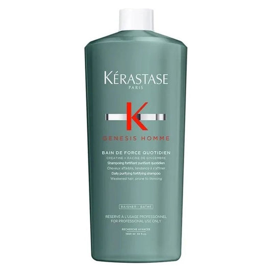 Kérastase Genesis Homme Bain De Force Quatidien 1000 ml - Shampoo