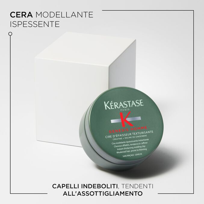 Kérastase Genesis Homme Cire D'Epaisseur 75ml - Cera modellante