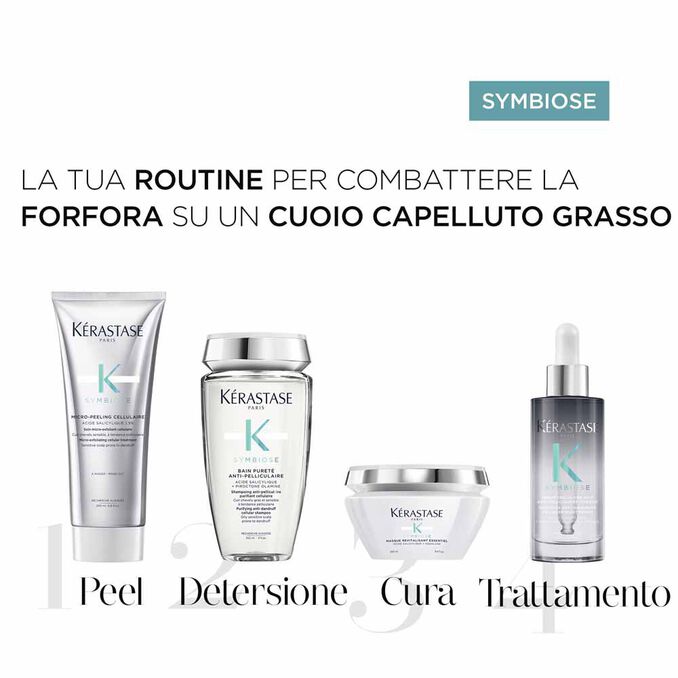 Kérastase Symbiose Micro-Peeling Cellulaire 200 ml - Trattamento micro-esfolliante